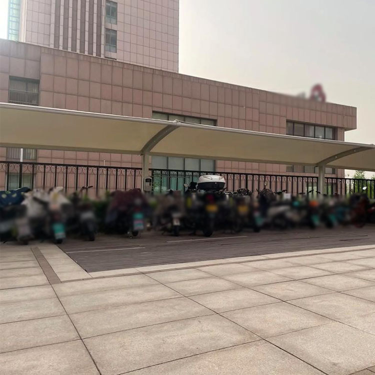 定边县膜结构电动车棚